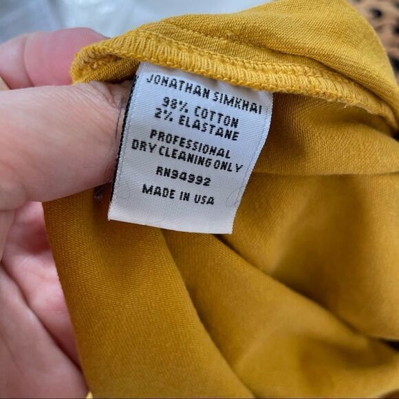 Jonathan Simkhai One Shoulder Asymmetric Denim Dress - Picture 12 of 13